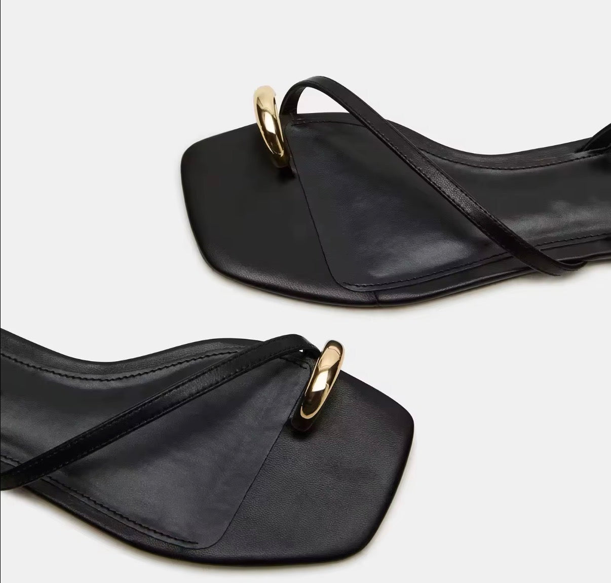 Golden Ring Sandals