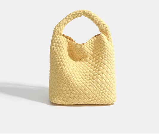 Luna Woven Hobo Bag