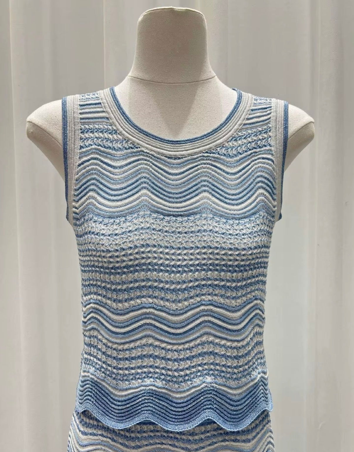 Ocean Wave Knit Set
