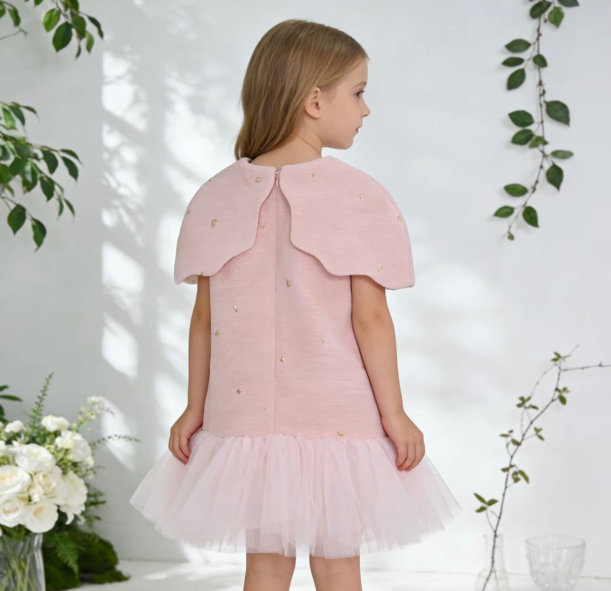 Butterfly Garden Cape Dress