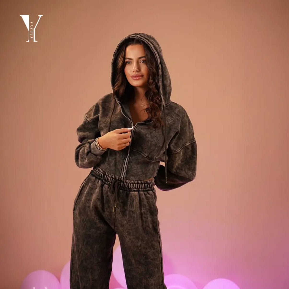 Vintage Acid-Wash Set