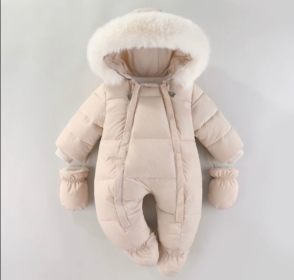 Frosty Fur Hood Snowsuit