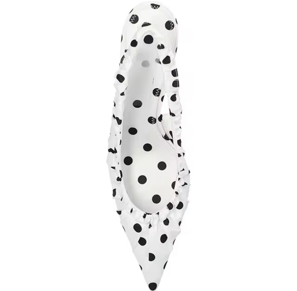 Polka Muse Slingback Heels