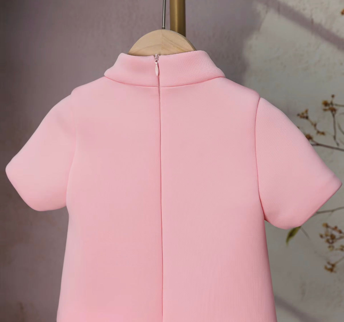 Ruffle Rose Bow Dress