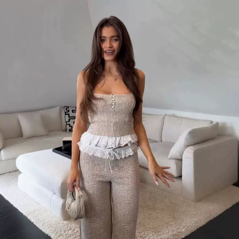 Pearl Ruffle Muse Set