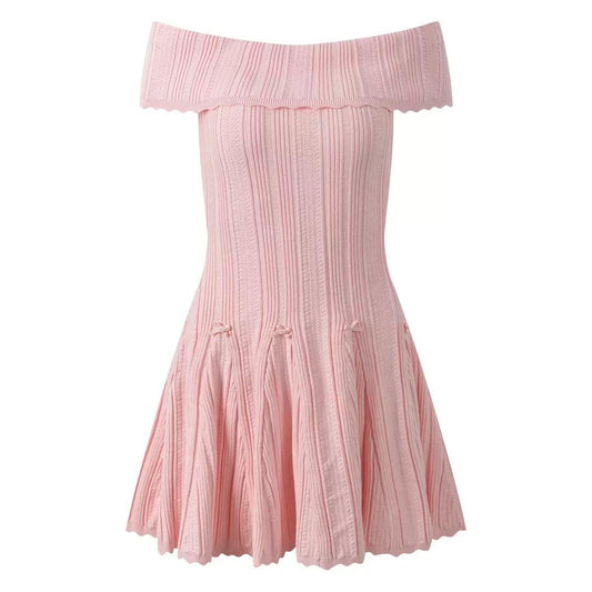 Blush Ballet Knit Dress