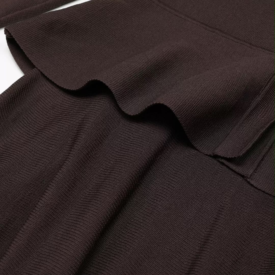 Buttoned Flared Maxi Dress