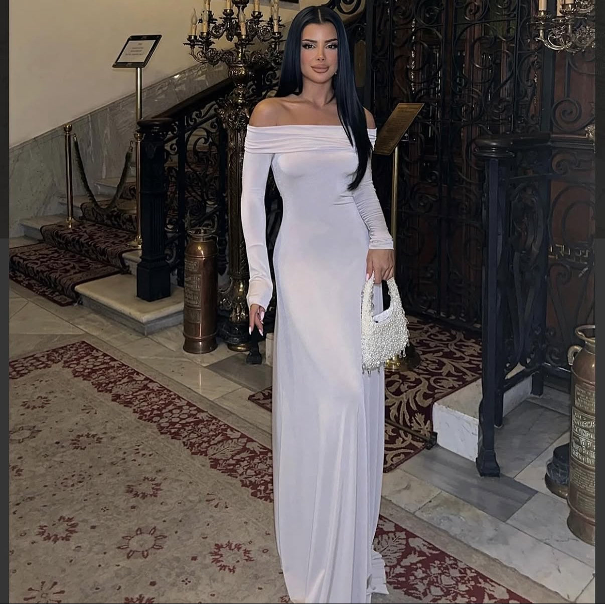 Ivory Muse Maxi Dress