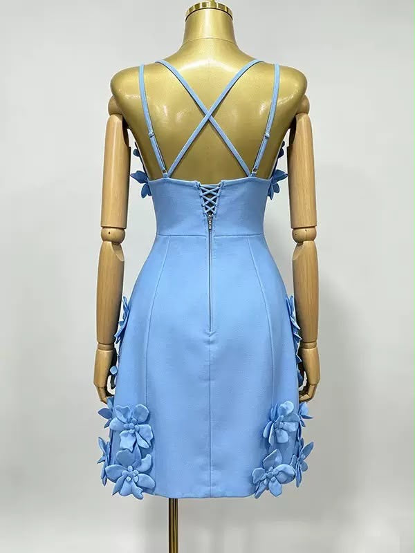 Blue Blossom Dress