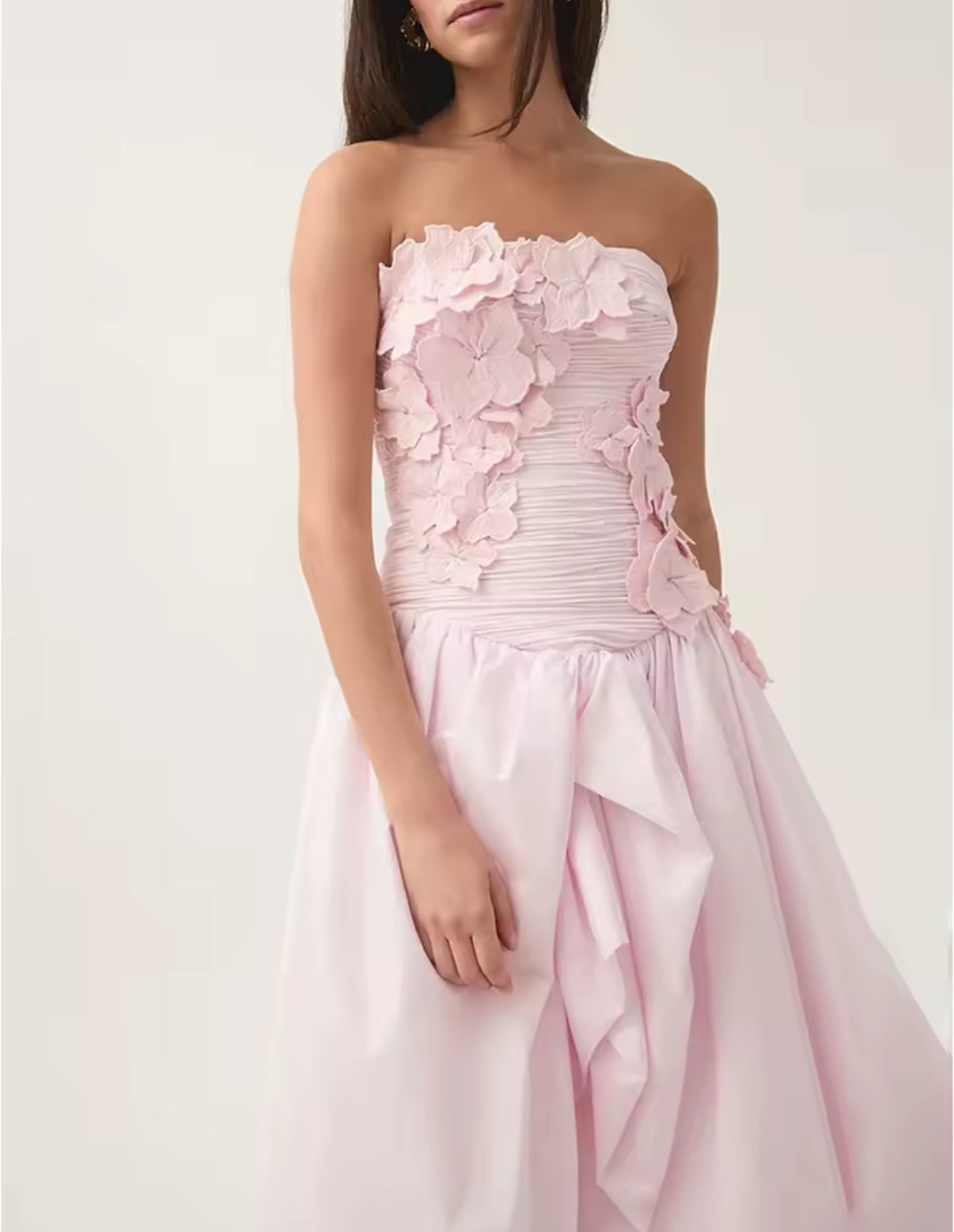 Romantic Floral Evening Dress