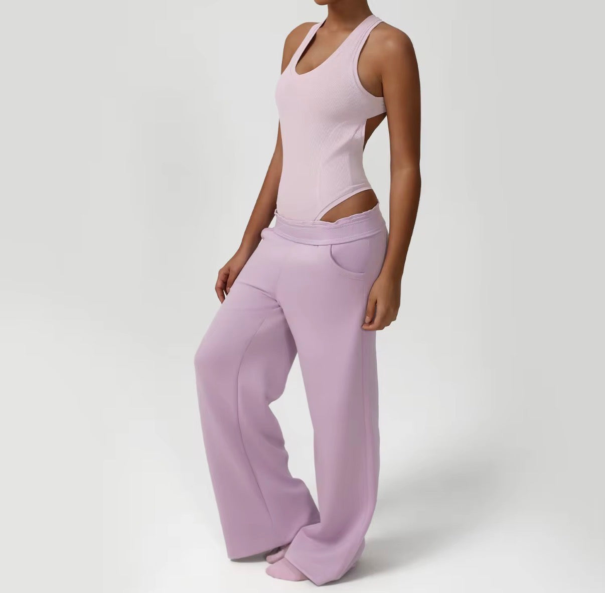ContourFlow Open-Back Lounge Set