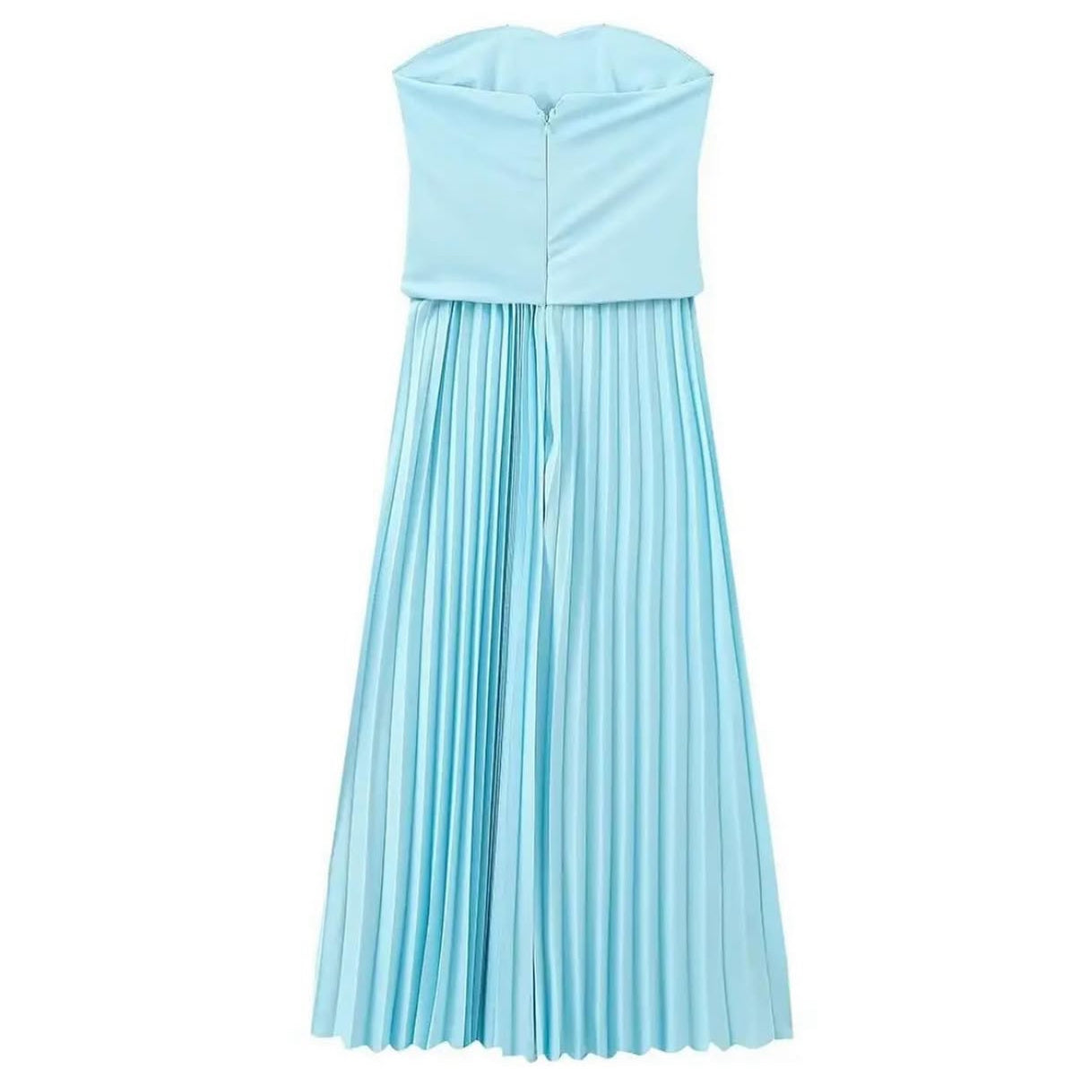 Sky Grace Pleated Dress