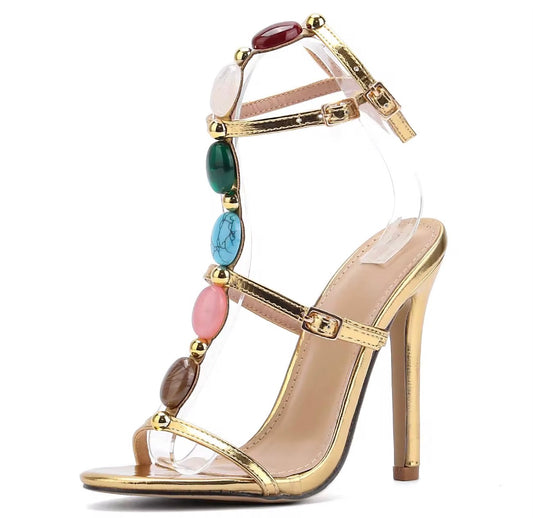 Gemstone Glam Heels