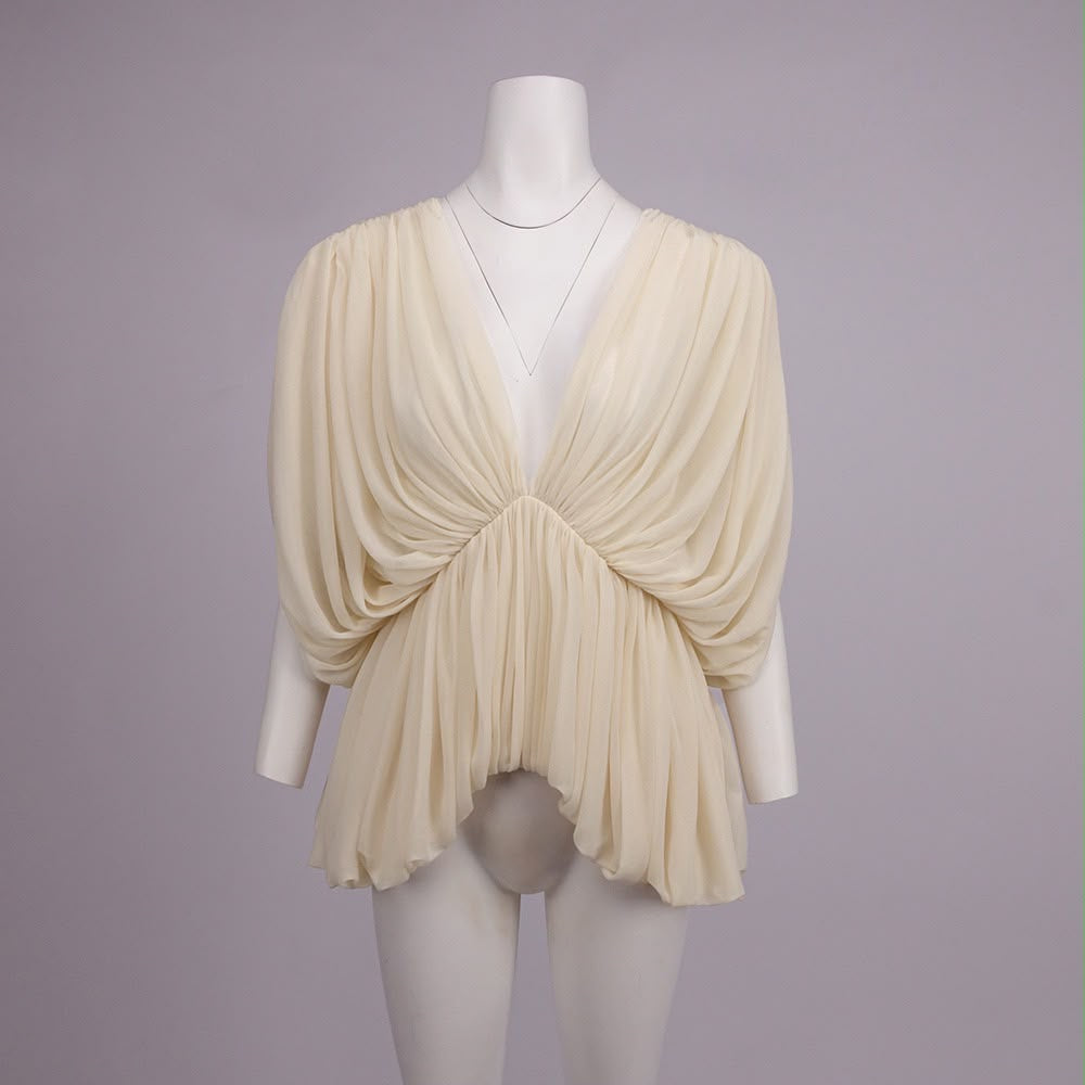 Elara Draped Blouse