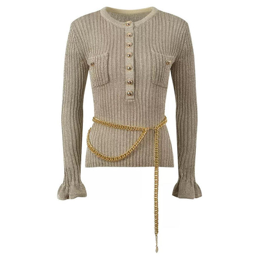 Dorée Élise Chain Knit Top