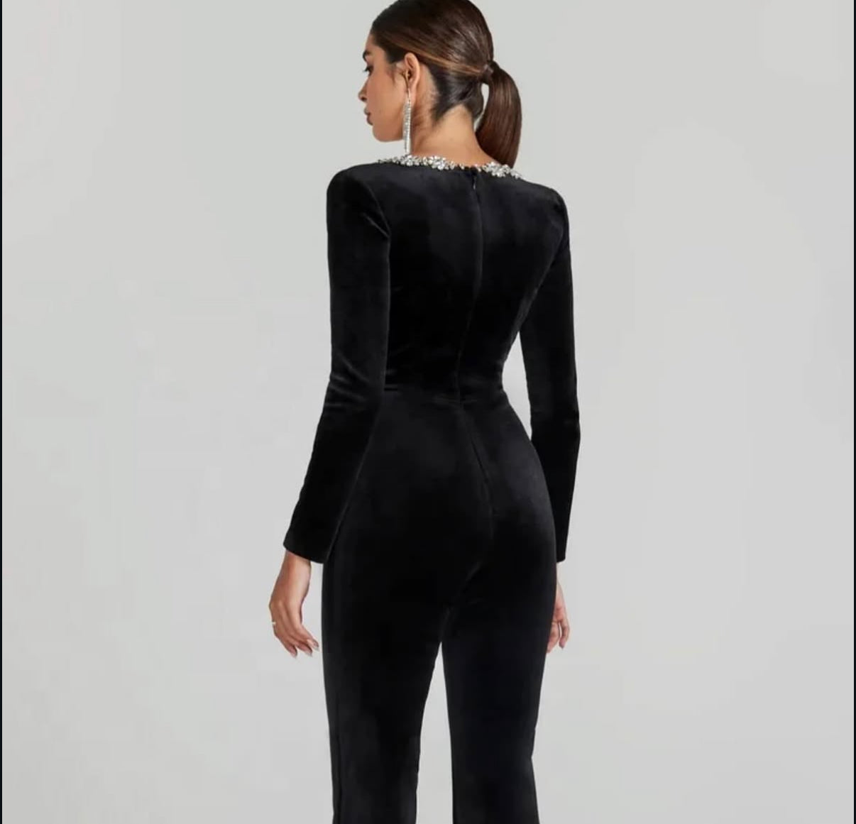 Midnight Crystal Jumpsuit