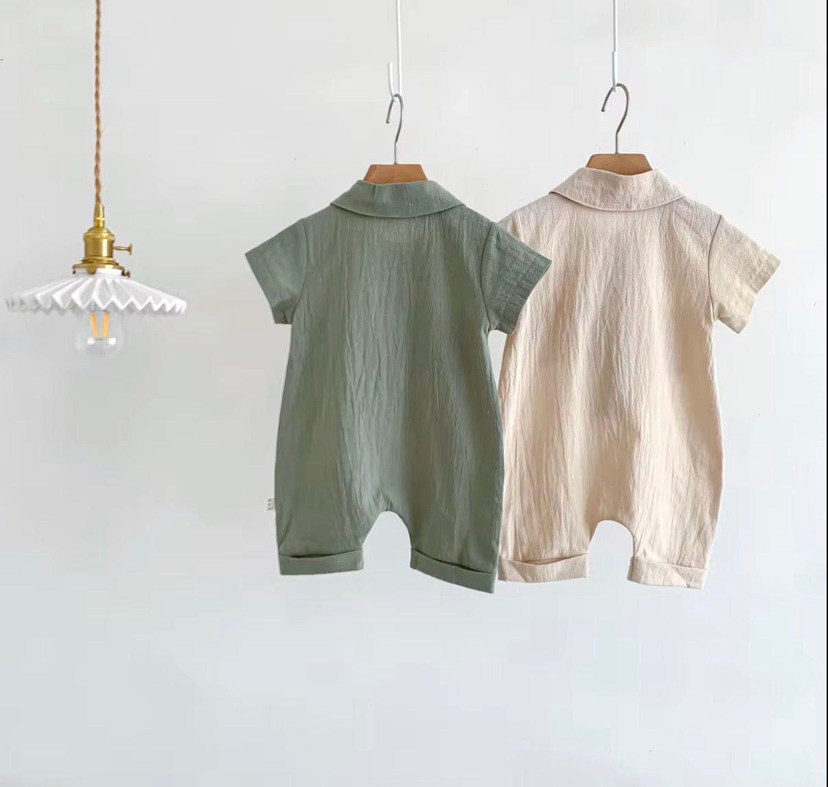 Sage Explorer Romper