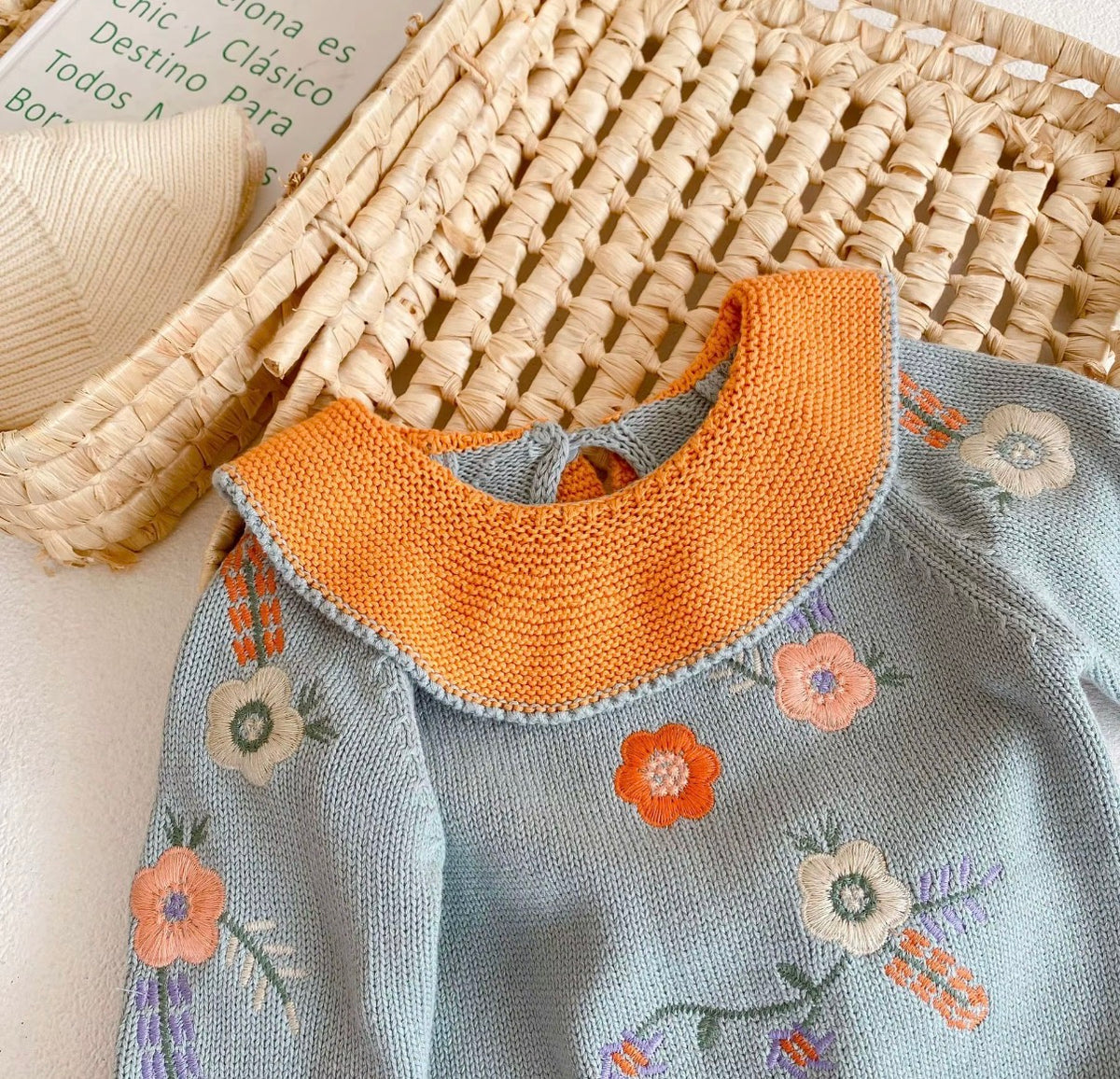 Bloom Collar Knit Set