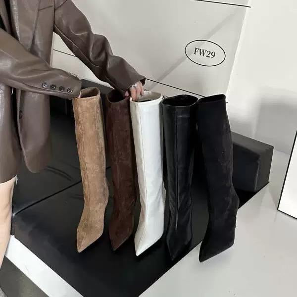 The Luxe Pointed Stiletto Boots