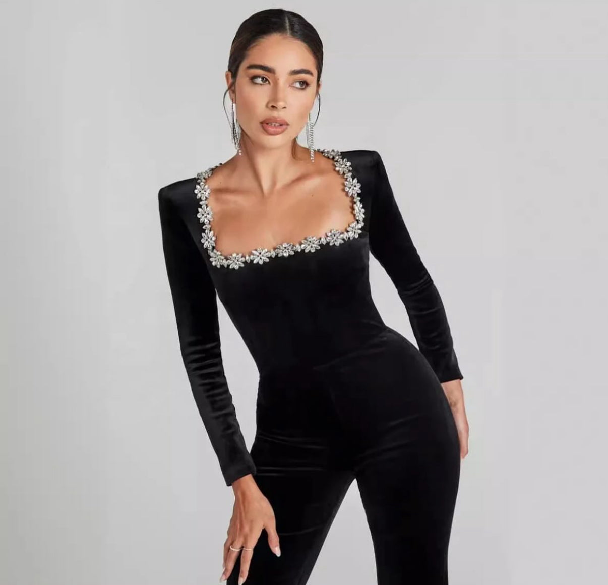 Midnight Crystal Jumpsuit