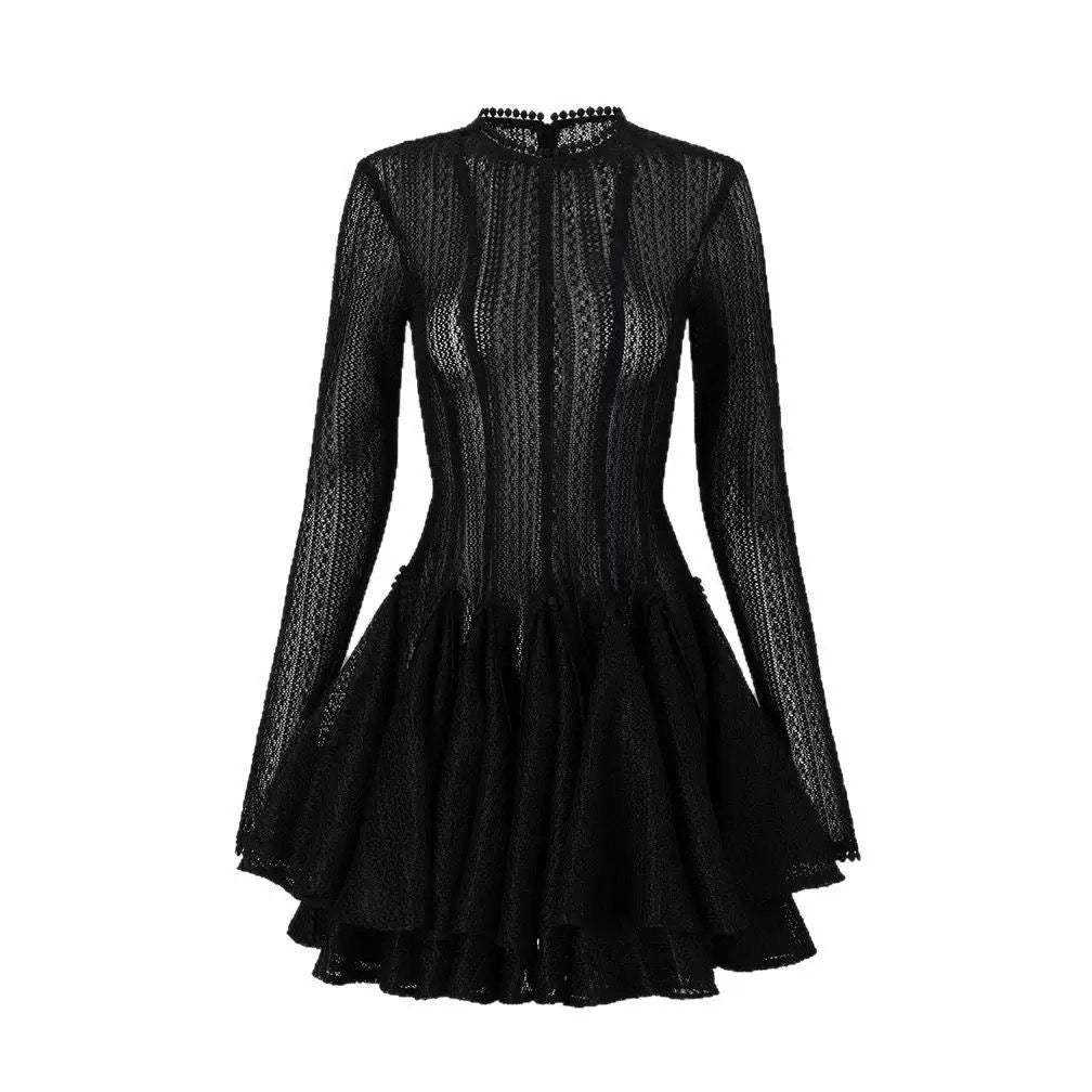 Élise Ruffle Dress