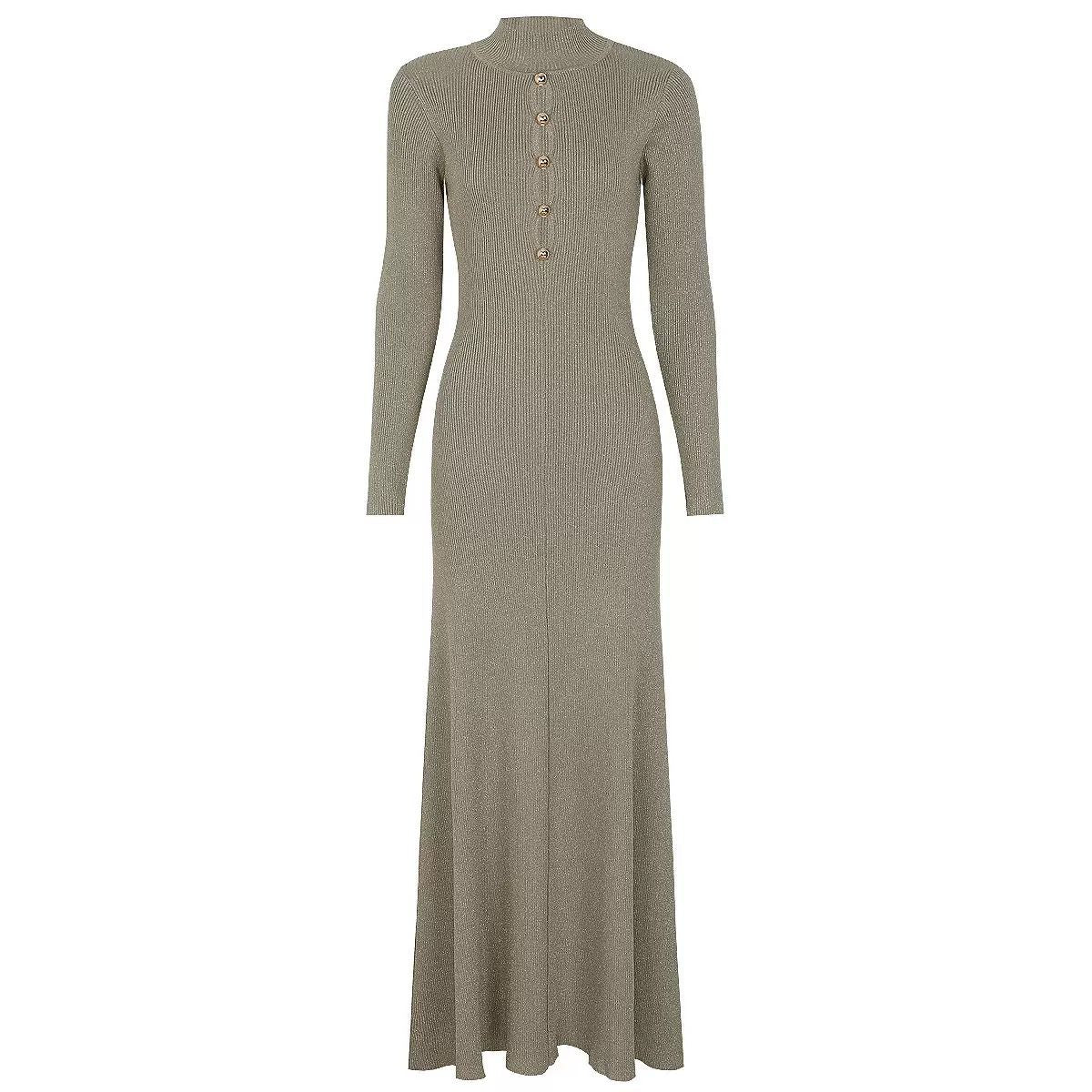 Aurelia Ribbed Maxi Dress