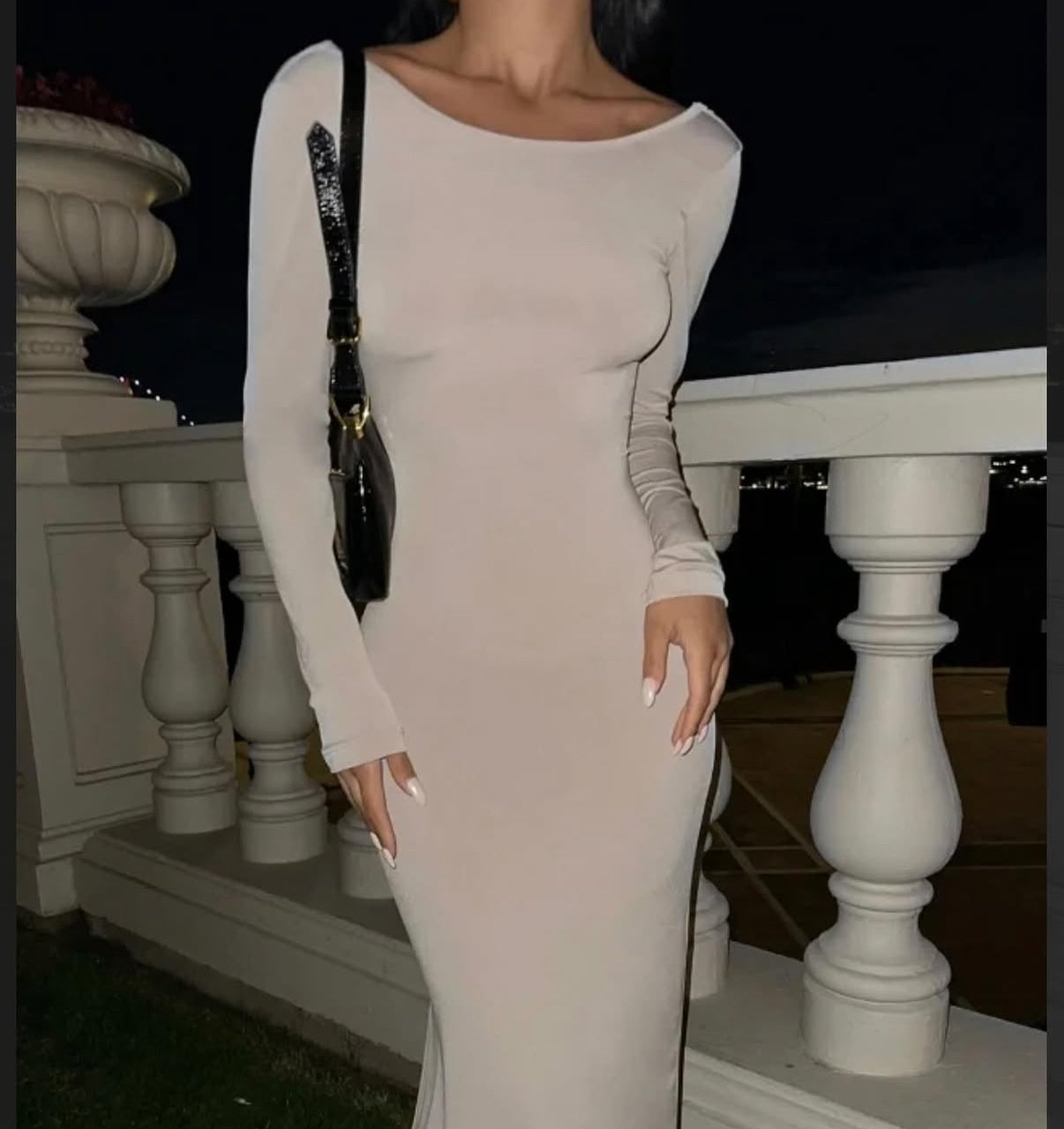 Ivory Allure Maxi Dress