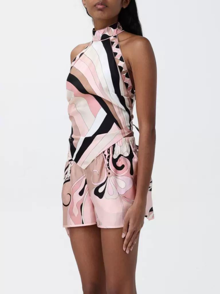 Blush Swirl Halter Set
