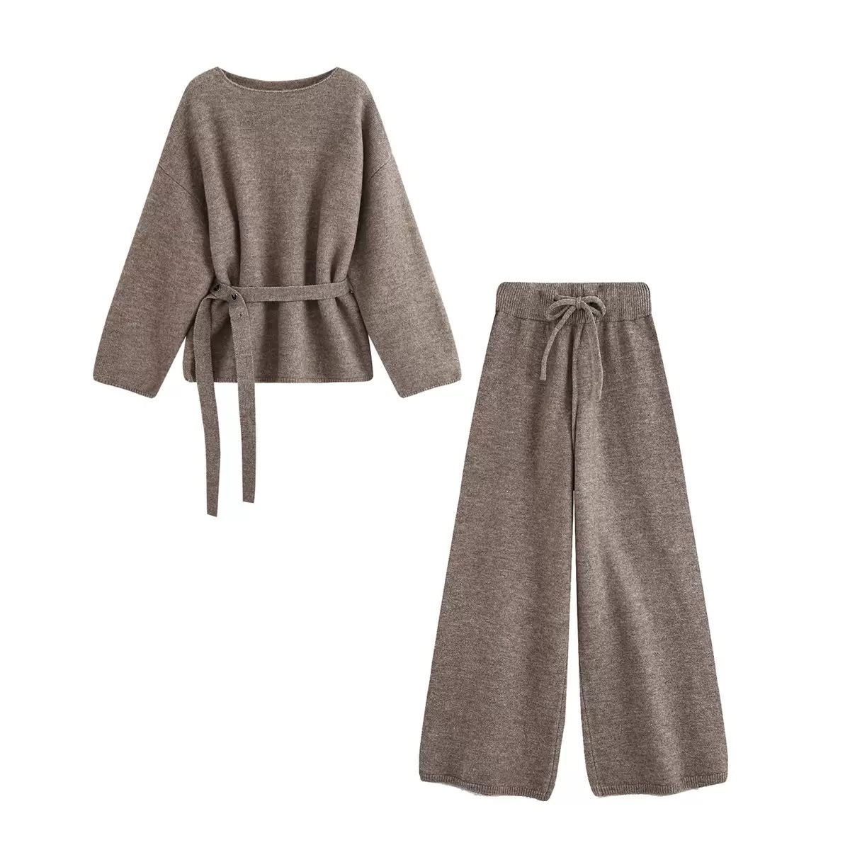 Amélie Belted Knit Set