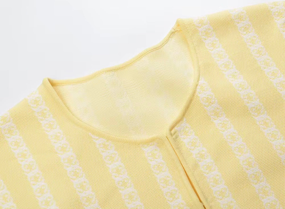 Buttercream Knit Flare Set