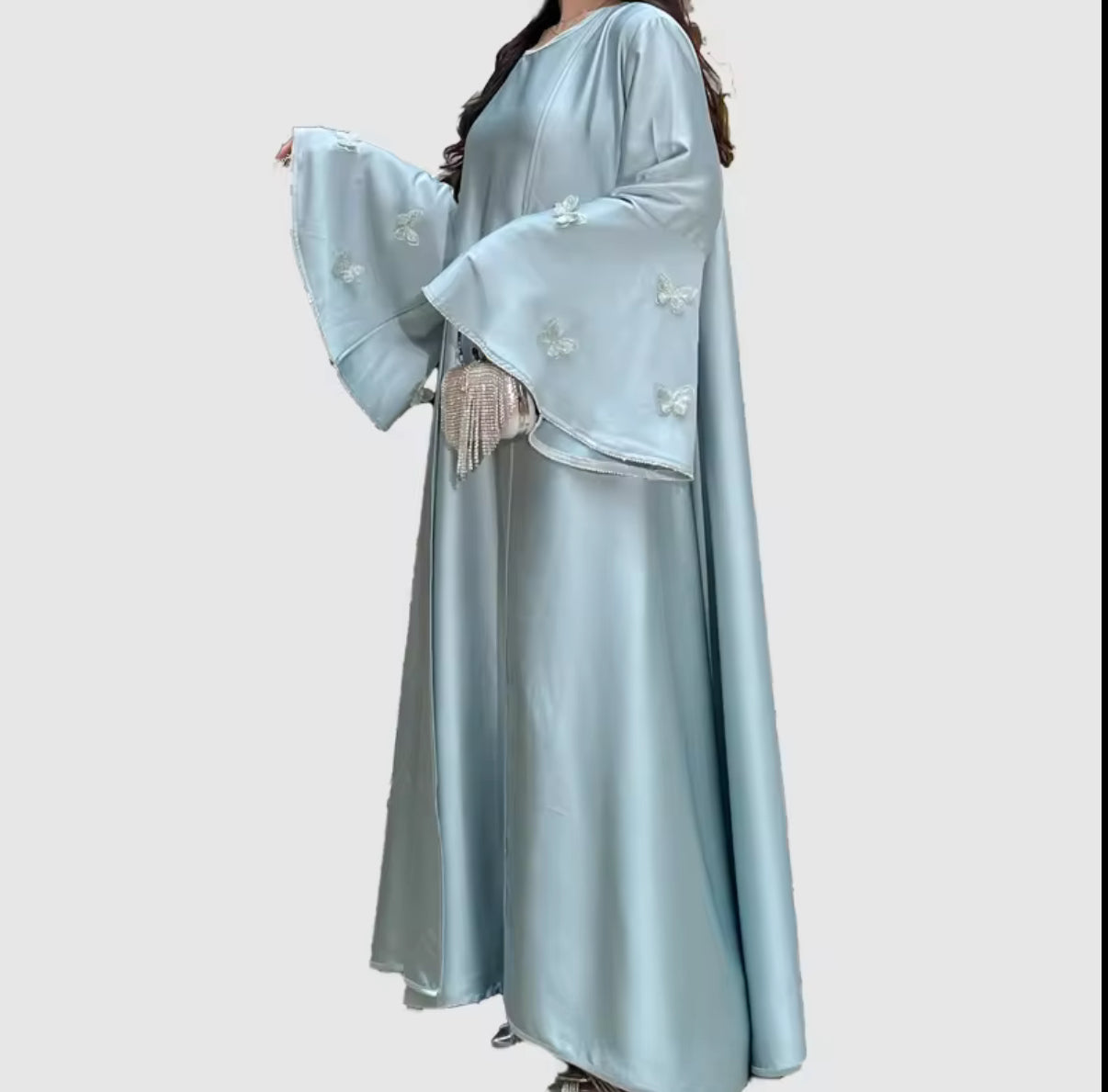 Butterfly Pearl Abaya