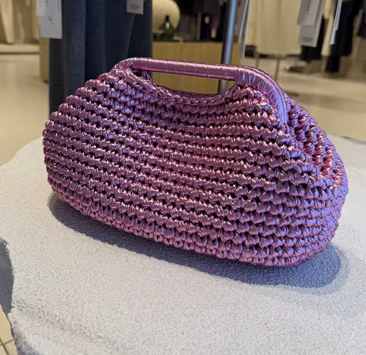 Luna Crochet Mini Bag