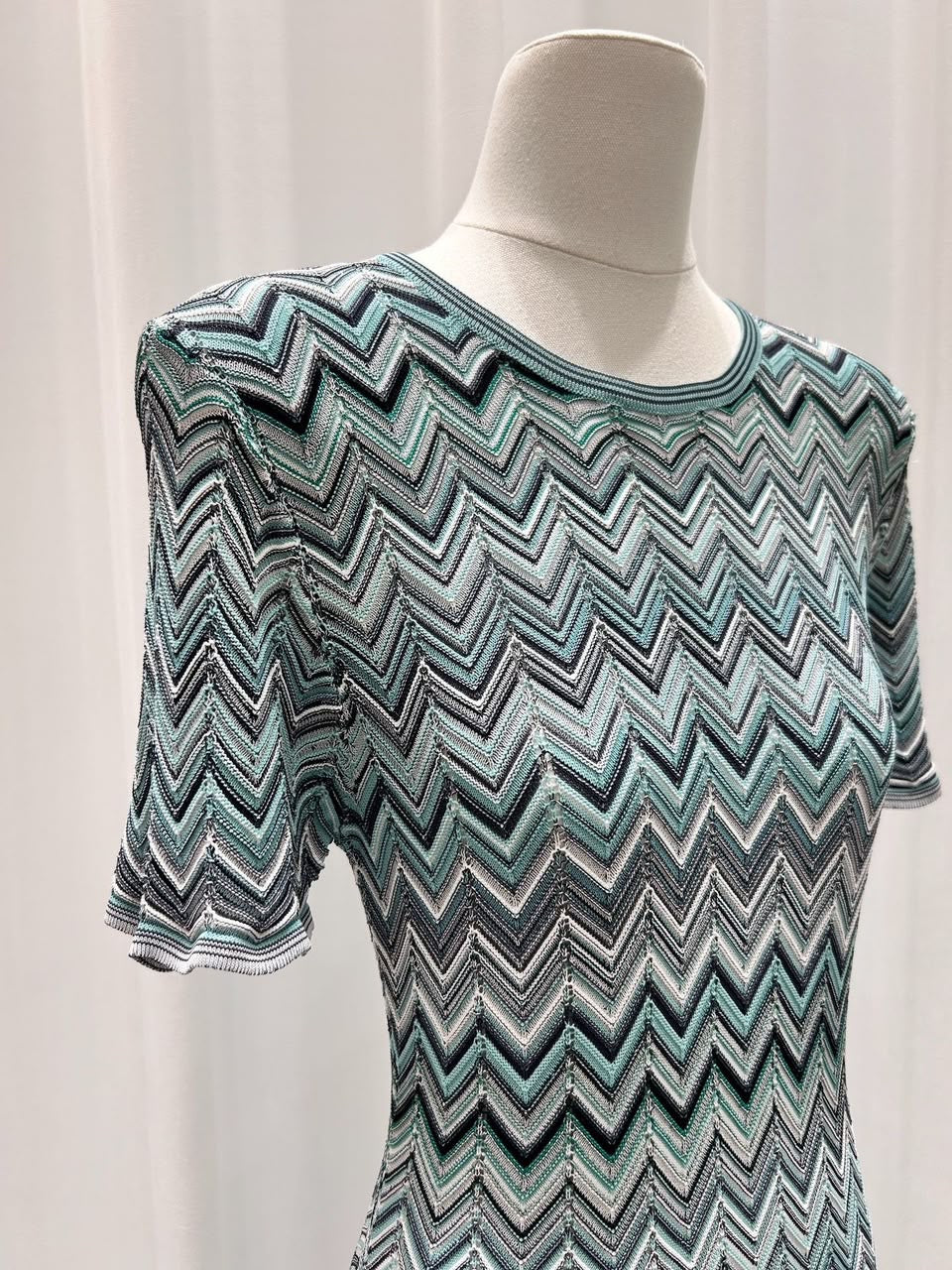 Chevron Muse Dress
