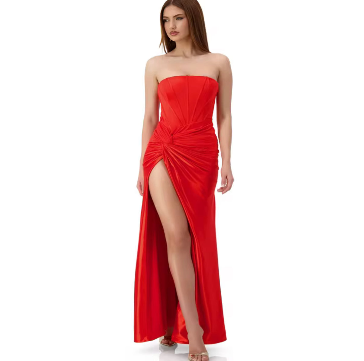 Crimson Allure Dress