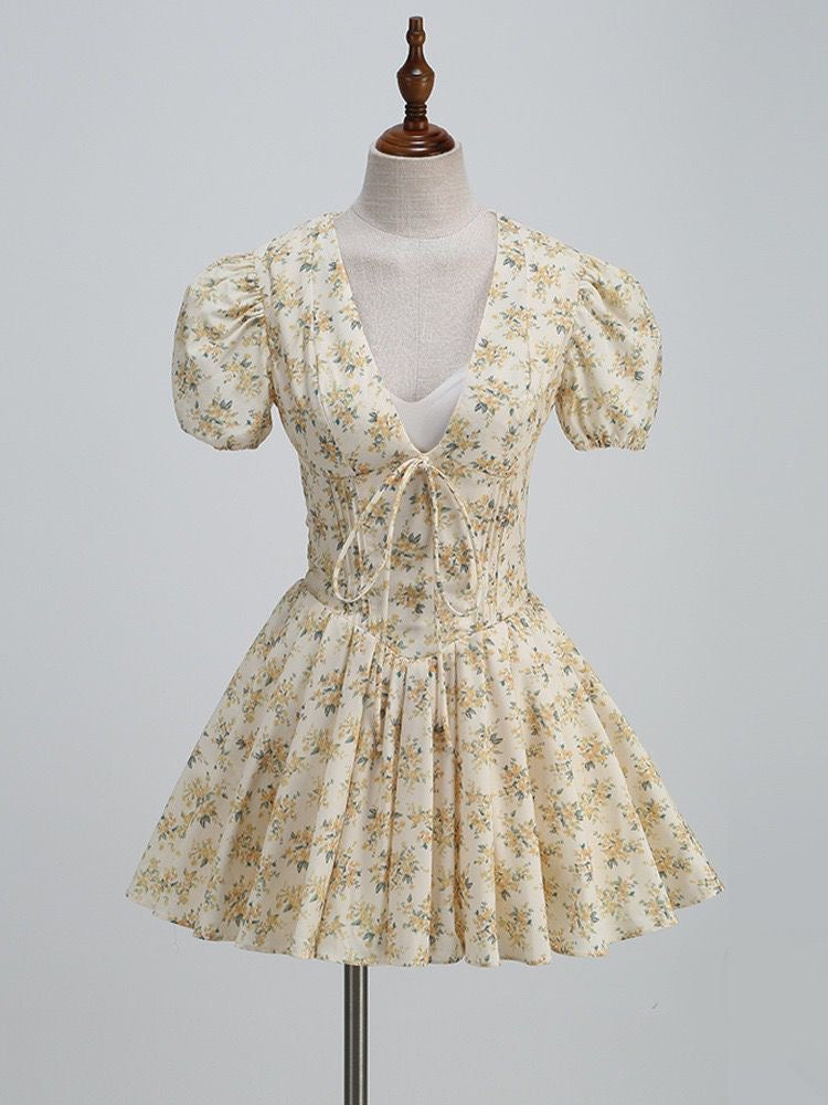 Sunlit Garden Mini Dress