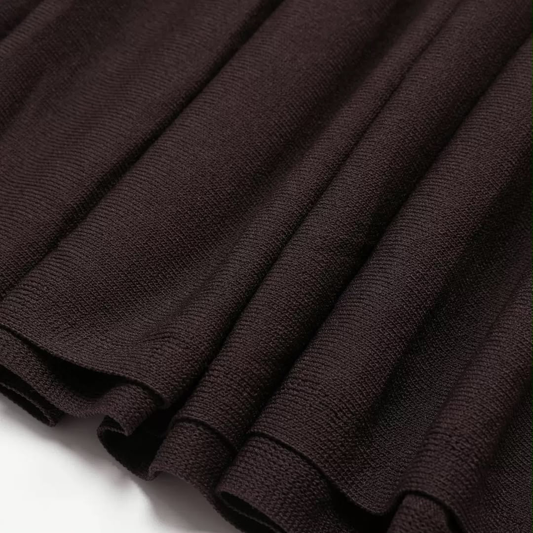 Buttoned Flared Maxi Dress
