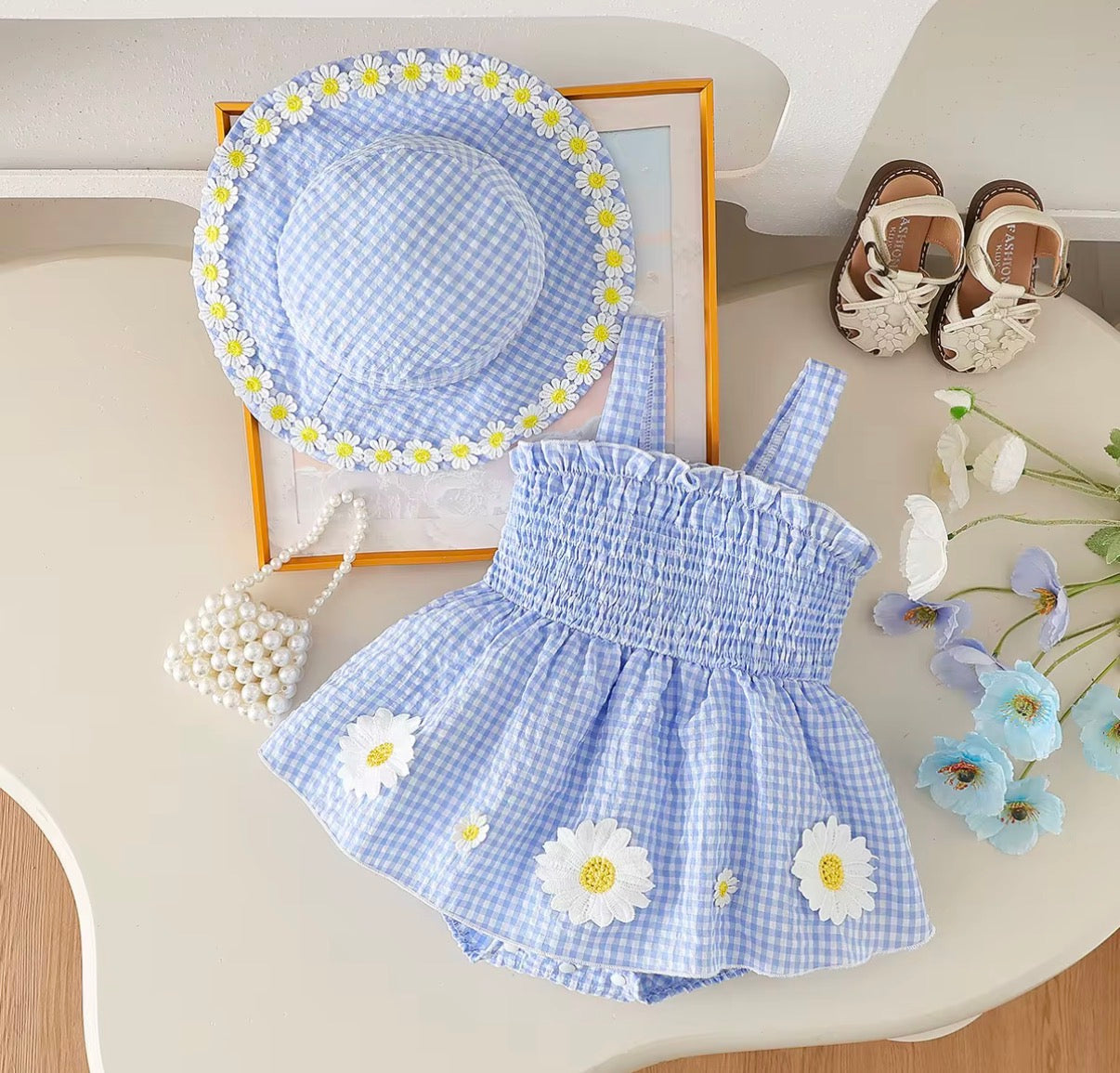 Bluebell Daisy Romper Set