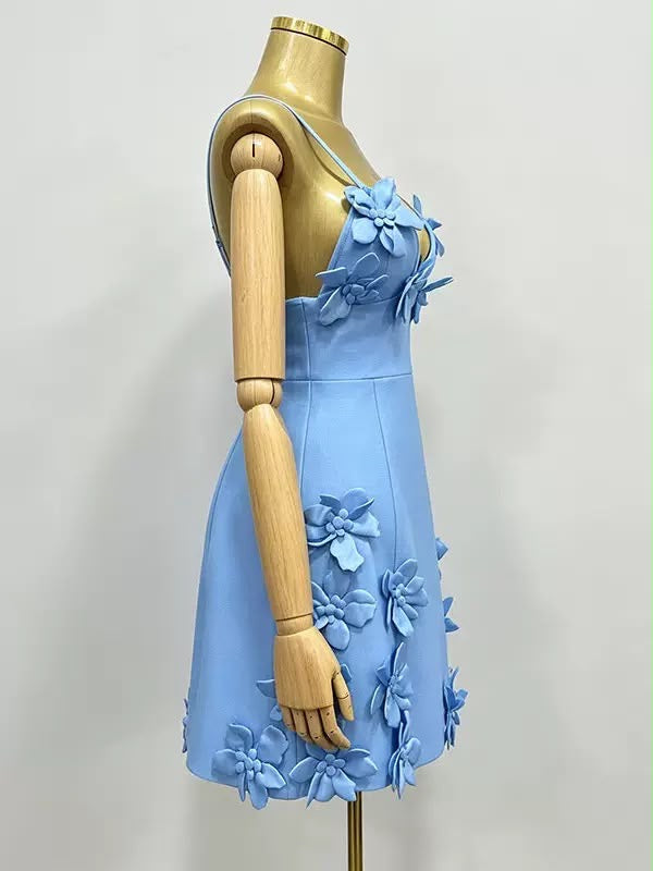 Blue Blossom Dress