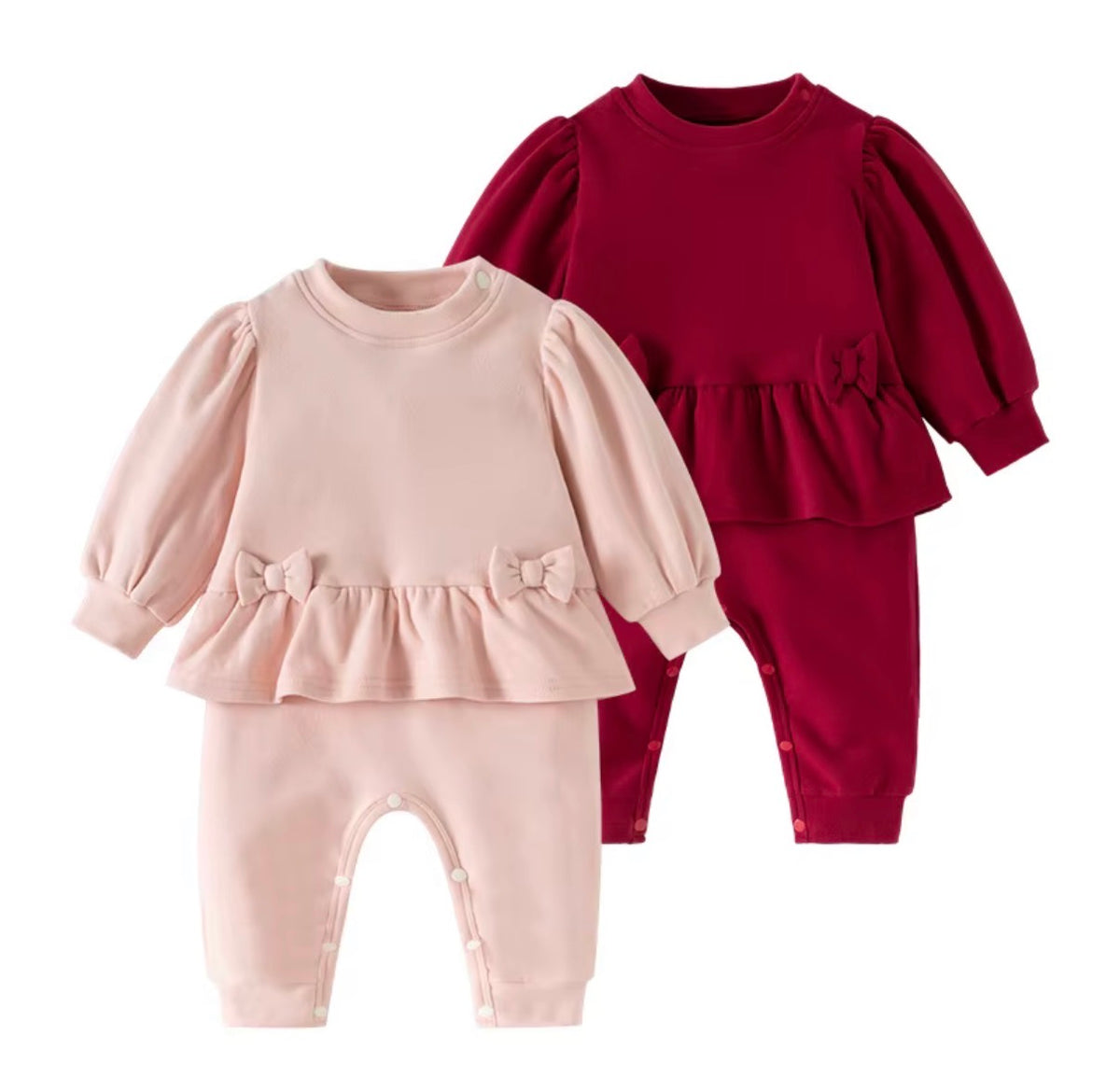 Bella Bow Ruffle Jumpsuit