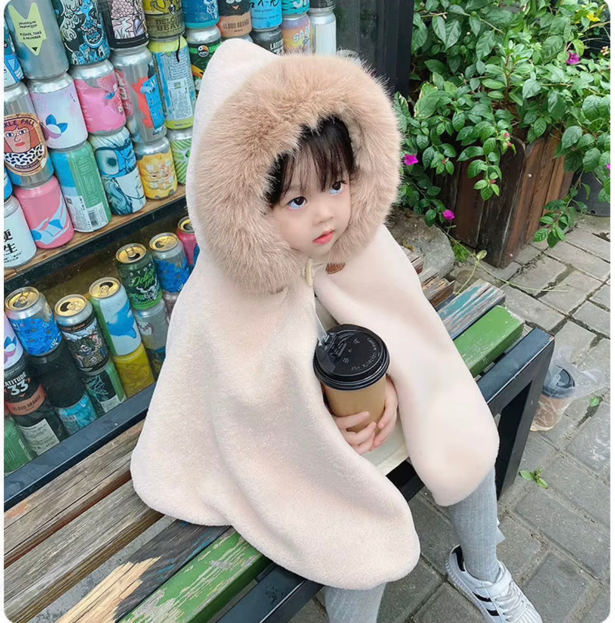 Little Luxe Fur Cape