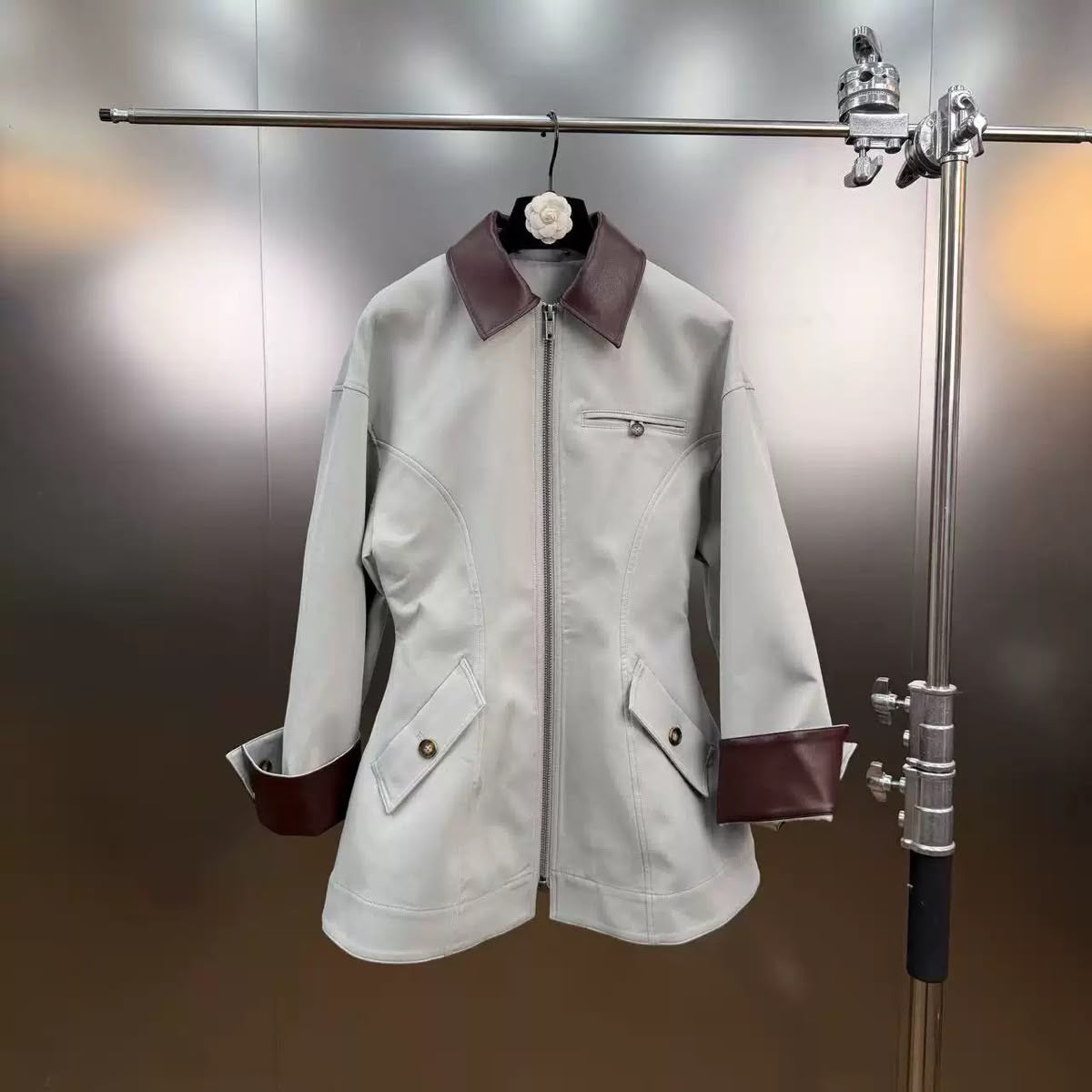 Soho Contrast Collar Jacket