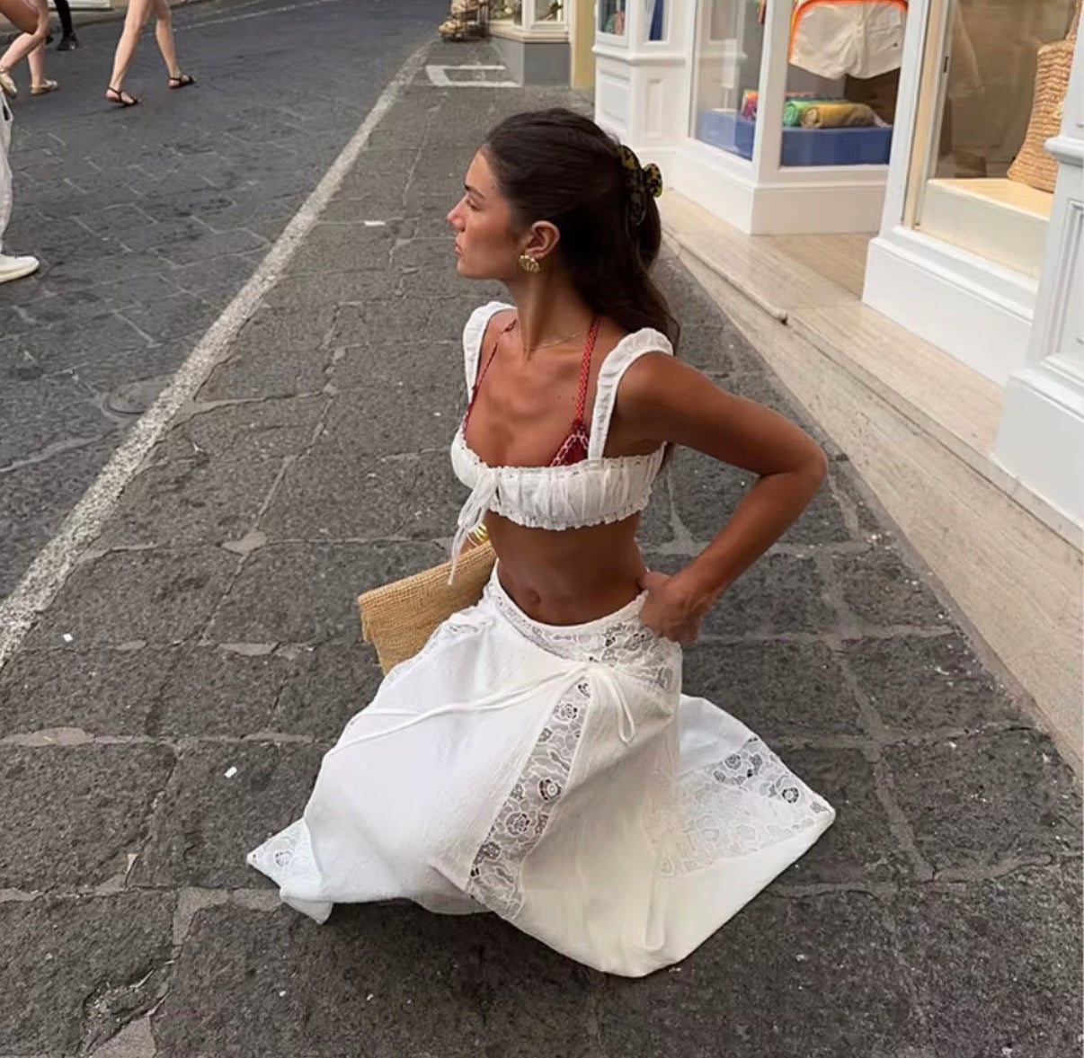 Lace Riviera Set