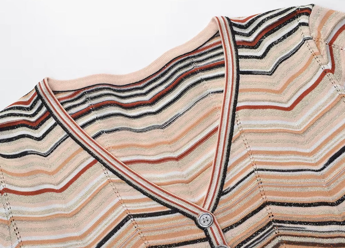 Zigzag Mirage Knit Set