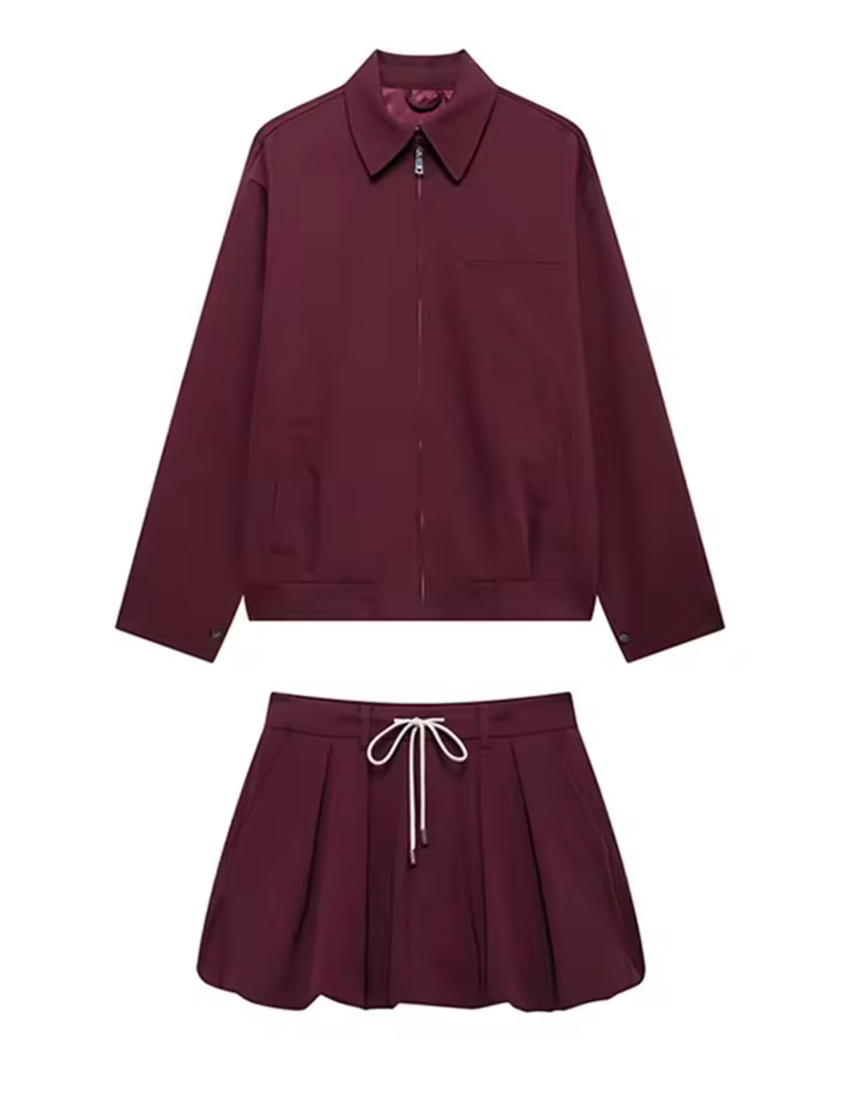 Street Chic Pleated Set