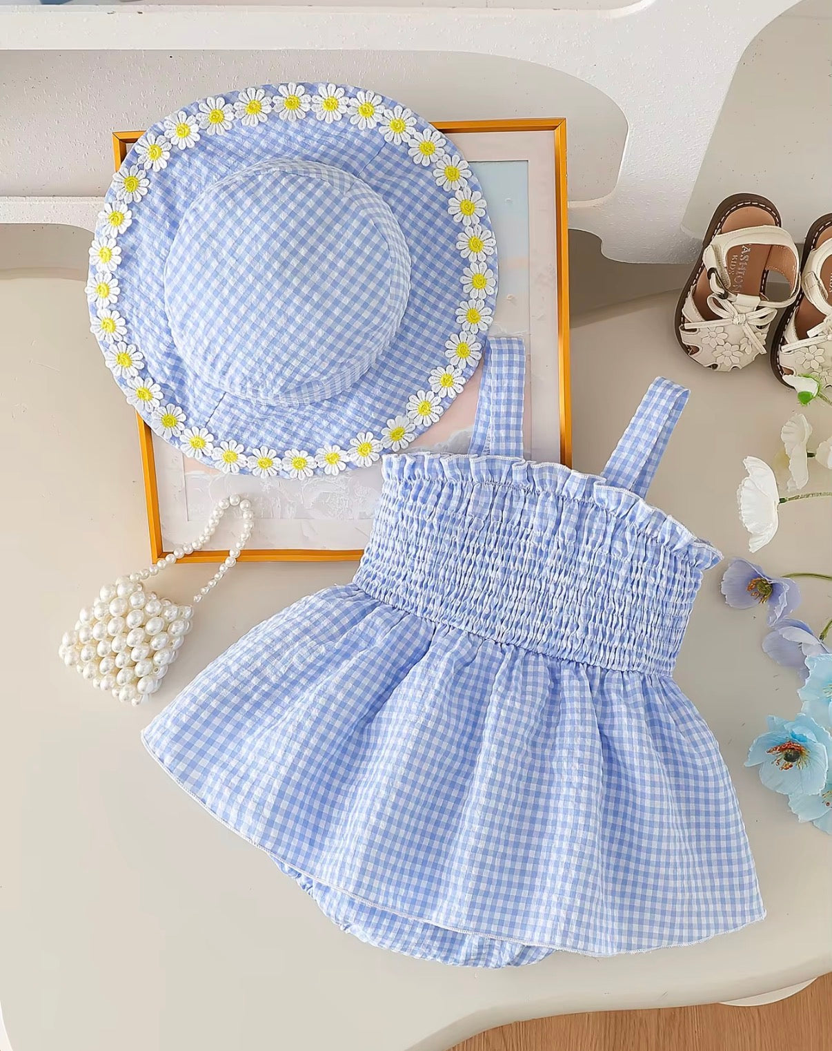 Bluebell Daisy Romper Set