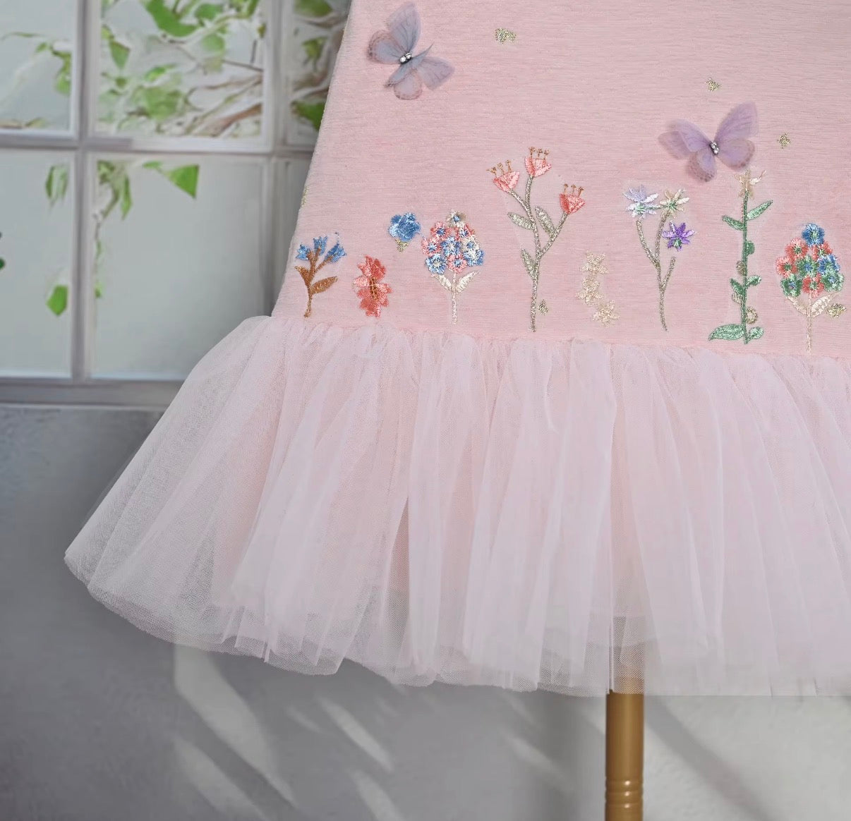 Butterfly Garden Cape Dress