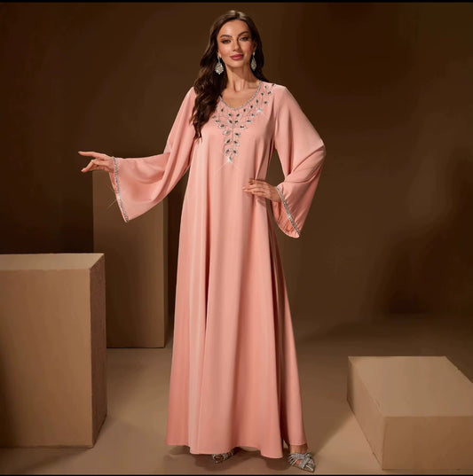Blush Pearl Abaya