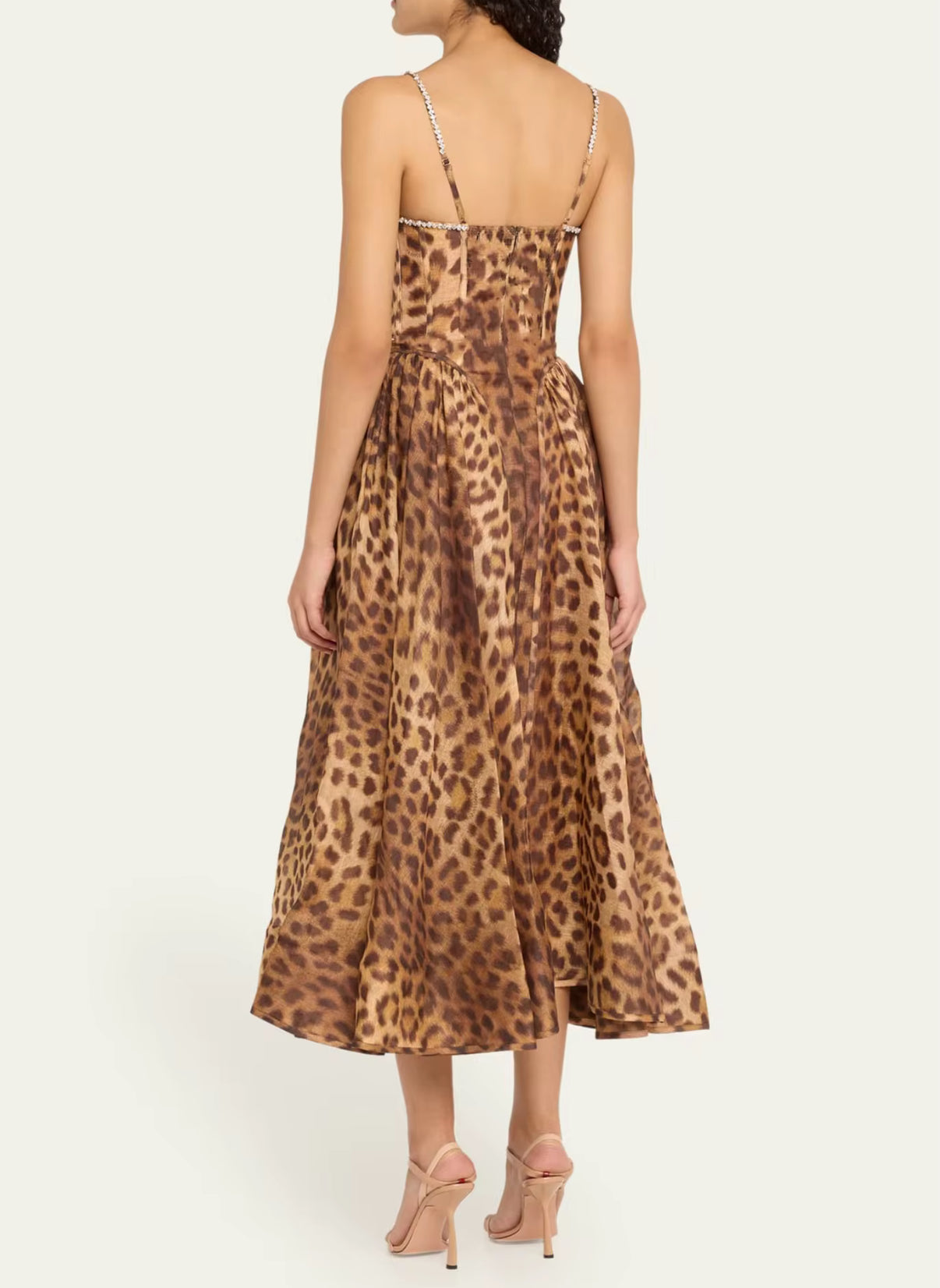 Leopard Luxe Evening Dress