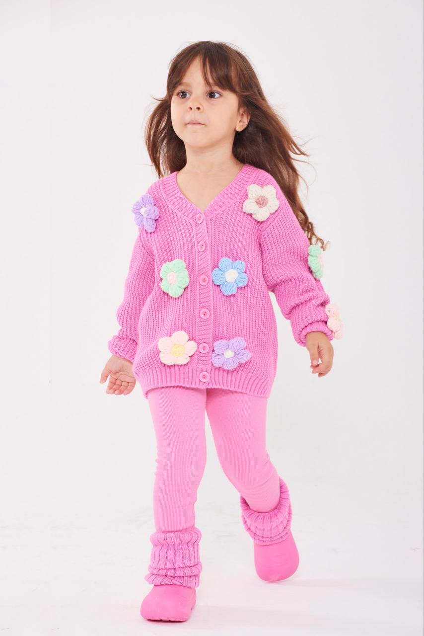 Bloom Knit Cardigan Set