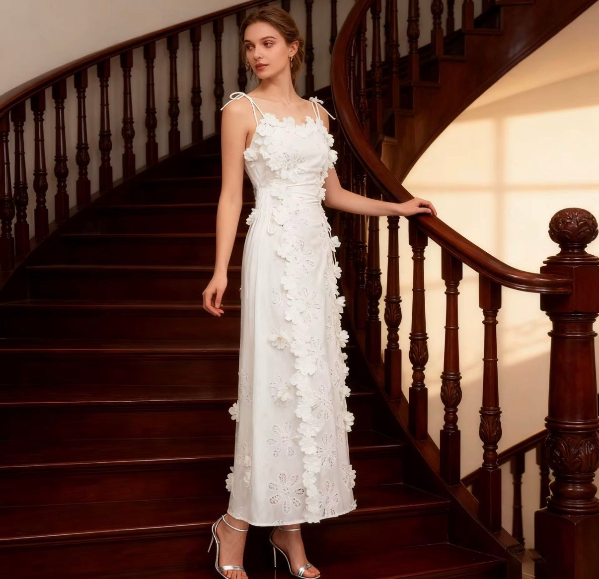 Ivory Blossom Dress